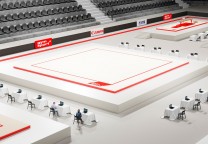 Ковер для художественной гимнастики GYMSPORT LITE (универсальный) 13Х13Х0.008М .